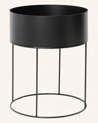 ferm LIVING Blumentopf Schwarz