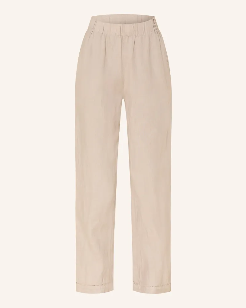 Maerz 7/8-Hose Aus Leinen beige Beige