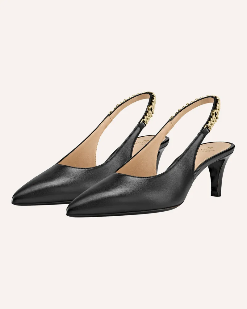 Aigner Slingback Pumps Madonna 11d schwarz Schwarz
