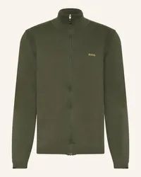 HUGO BOSS Strickjacke EVER Gruen