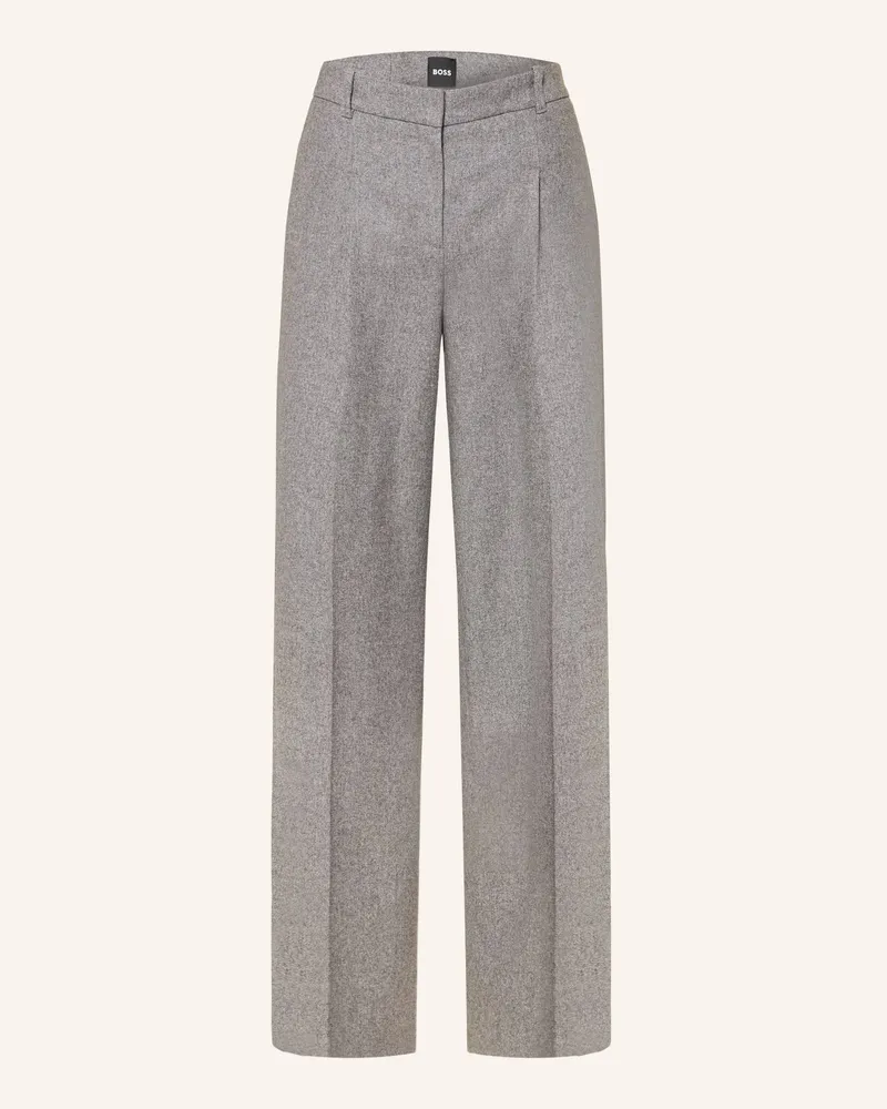 HUGO BOSS Marlenehose Tiana grau Grau
