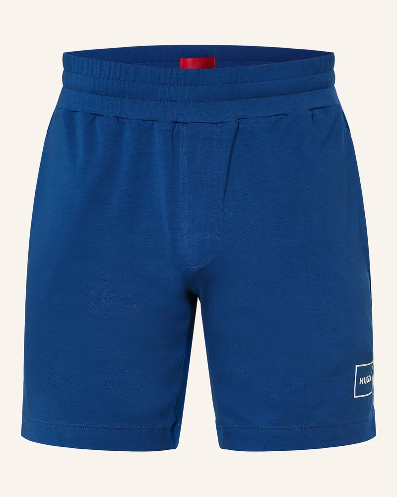 HUGO BOSS Schlafshorts LAZE Blau
