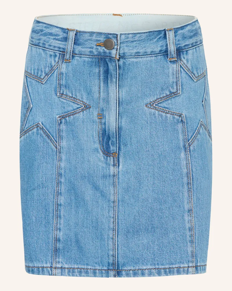 Stella McCartney Kids Jeansrock Hellblau
