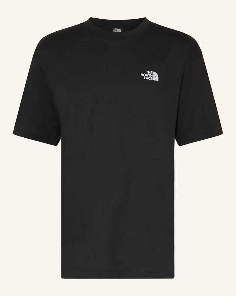 The North Face Oversized-Shirt Schwarz