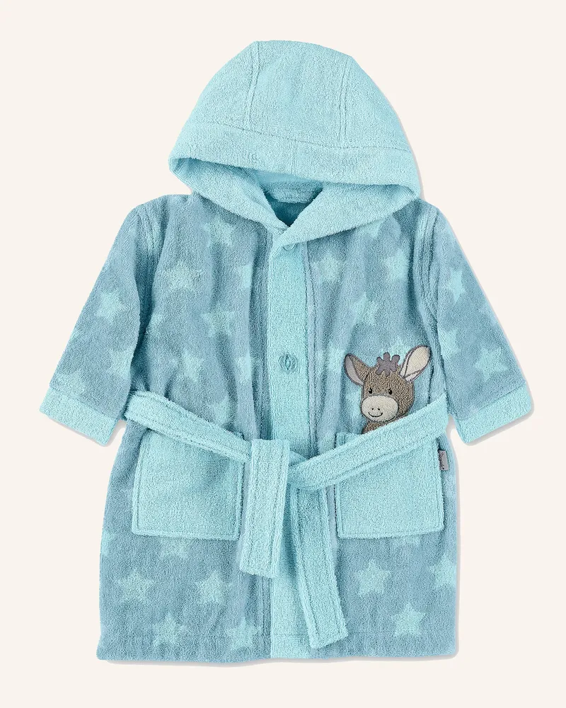 Sterntaler Bademantel Emmi blau Blau