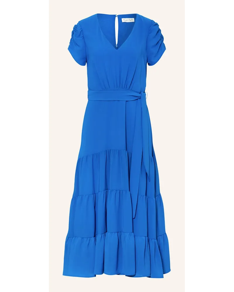 Phase Eight Mesh-Kleid LOLA Blau