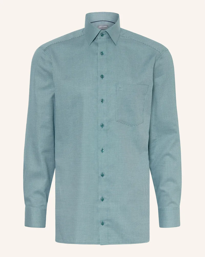 Olymp Hemd Luxor comfort fit Grün