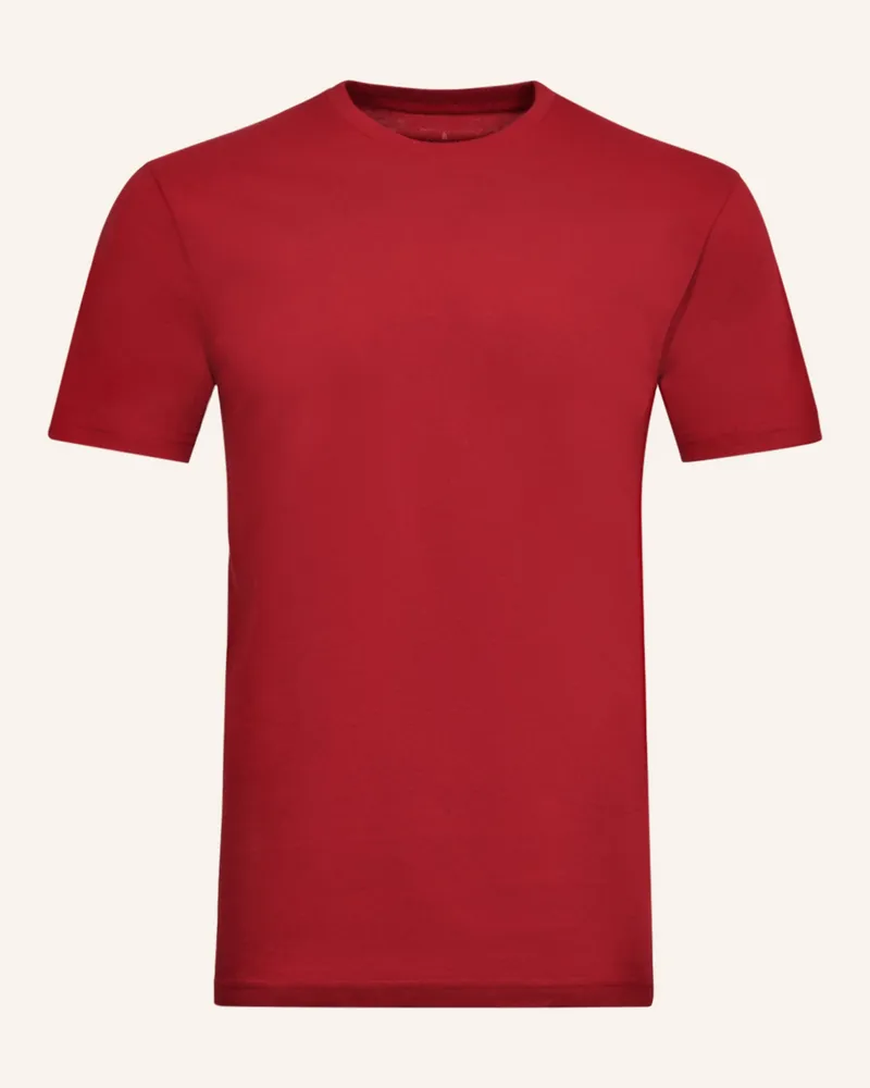 Ragman T-Shirt Regular Fit Dunkelrot