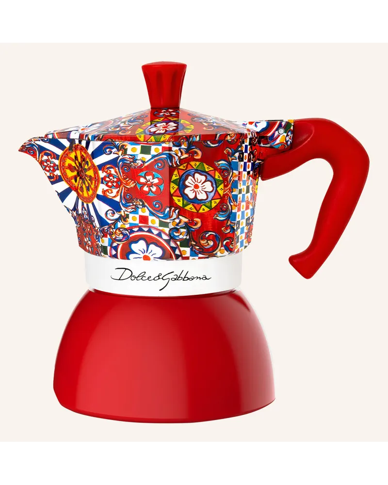 Dolce & Gabbana Casa Espressokocher Rot