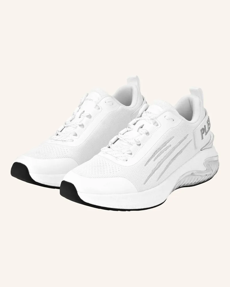 Philipp Plein Läufer Sneaker weiss Weiss