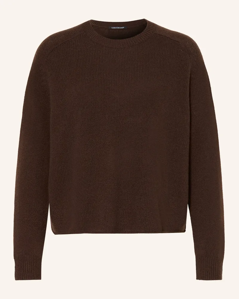 Luisa Cerano Pullover braun Dunkelbraun