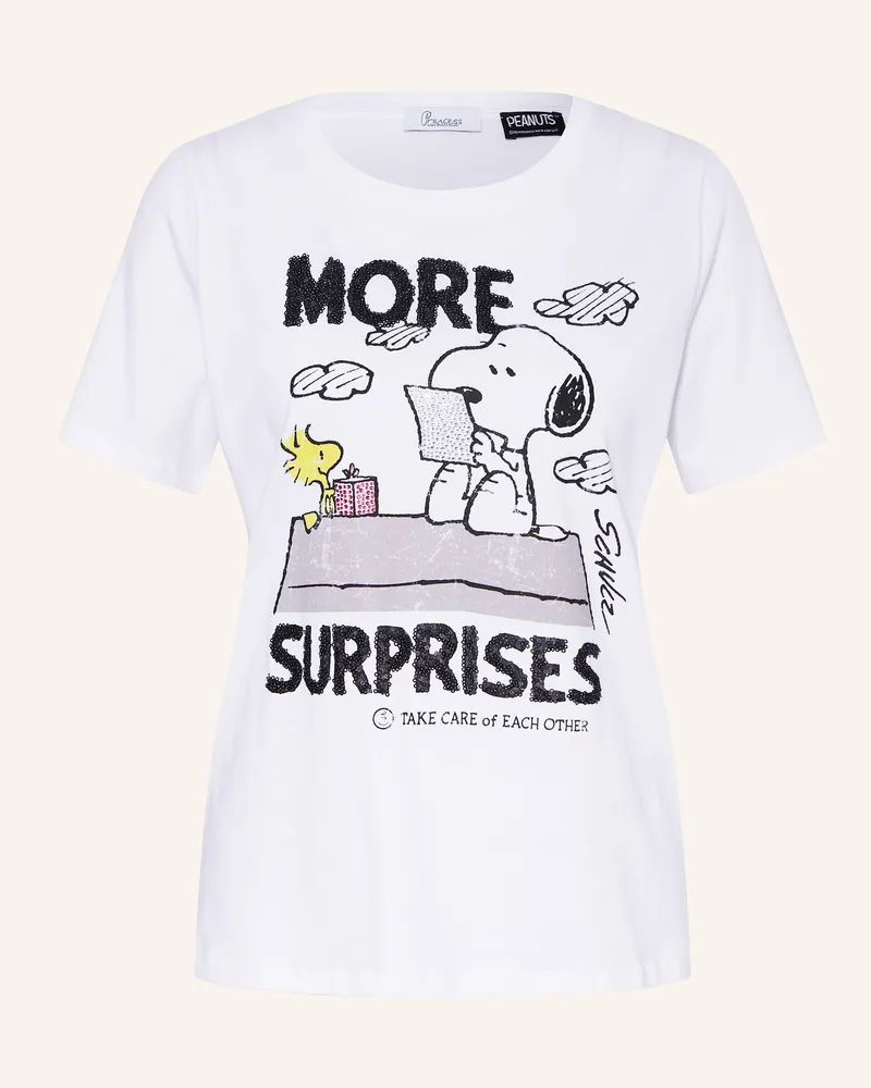 Princess goes Hollywood T-Shirt Mit Pailletten weiss Weiss