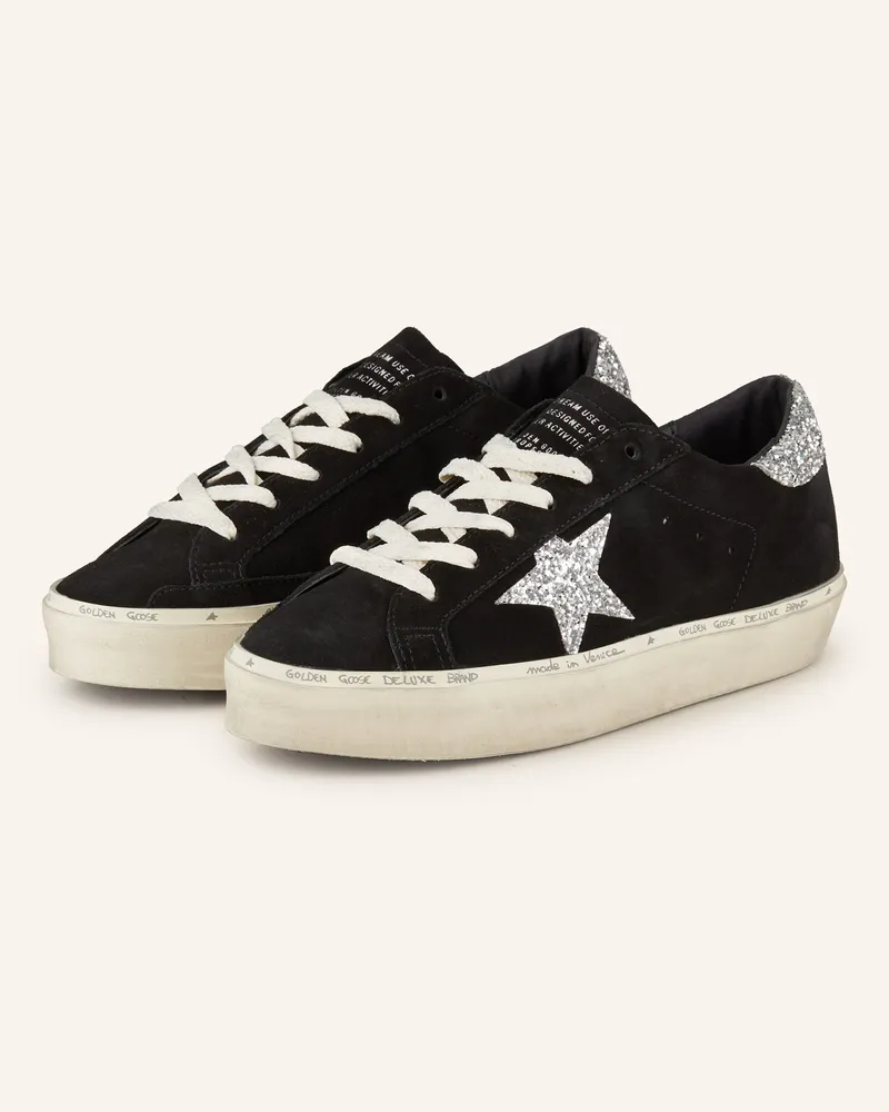 Golden Goose Sneaker HI STAR Schwarz