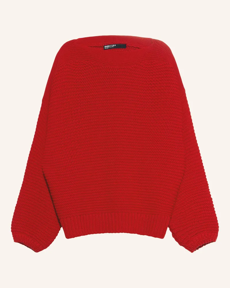 BIMBA Y LOLA Pullover rot Rot