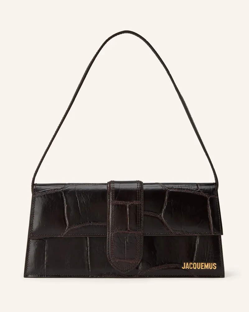Jacquemus Schultertasche Le Bambino Long braun Dunkelbraun