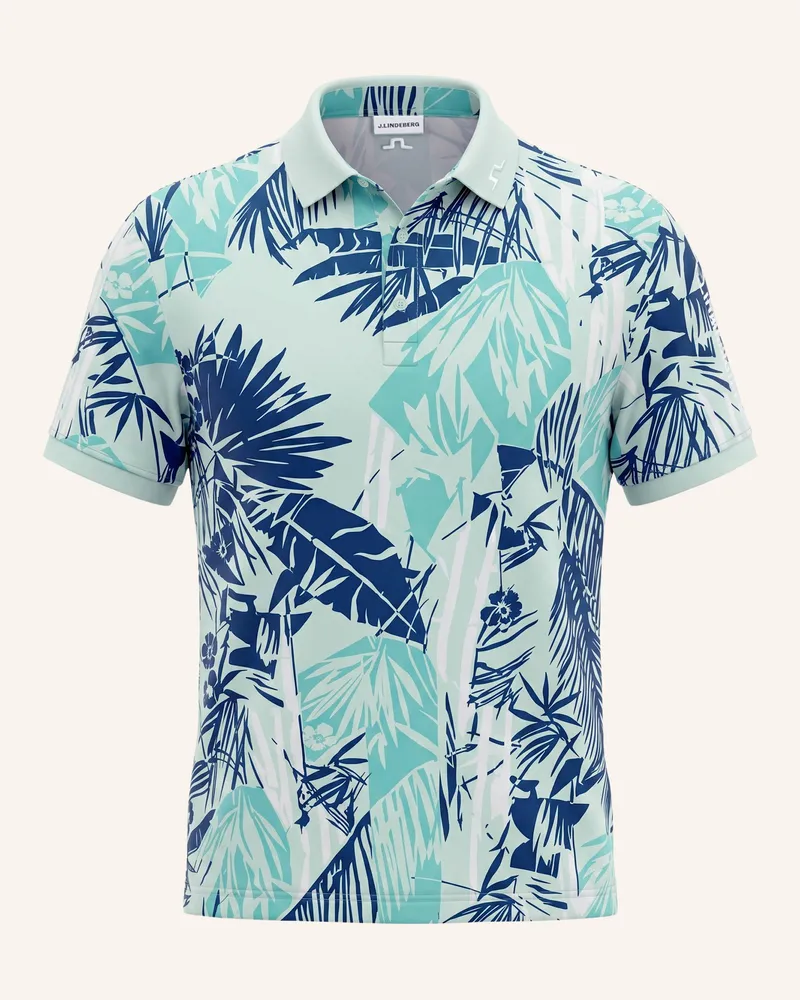 J.Lindeberg Funktions-Poloshirt blau Blau