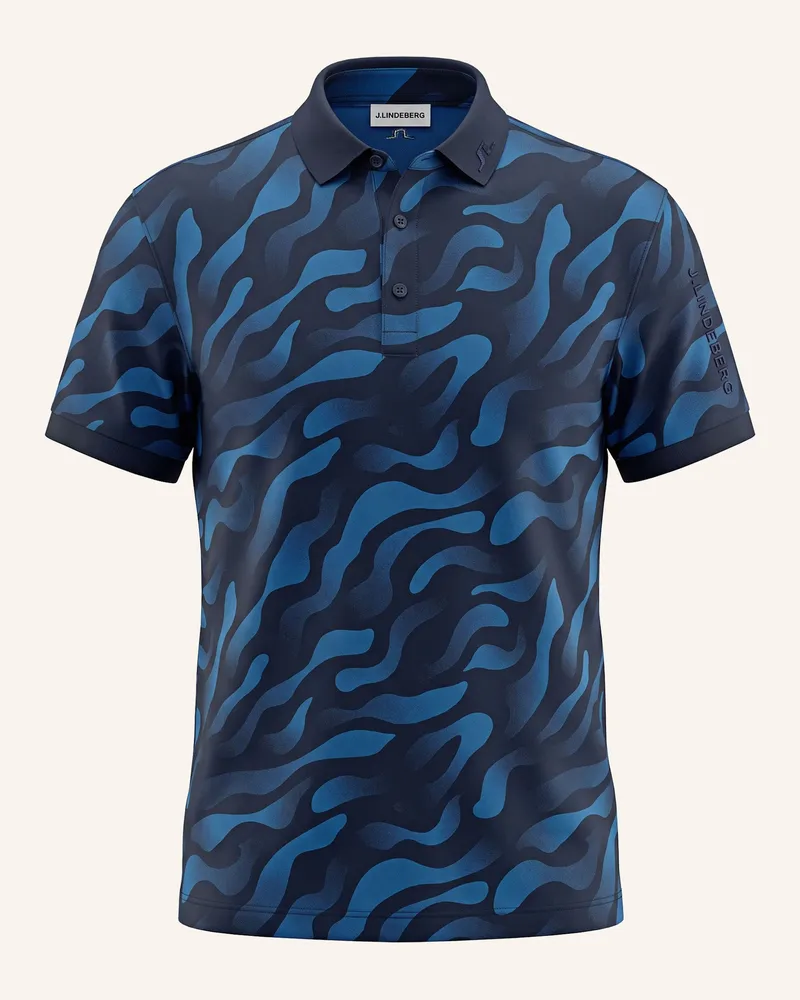 J.Lindeberg Funktions-Poloshirt blau Blau