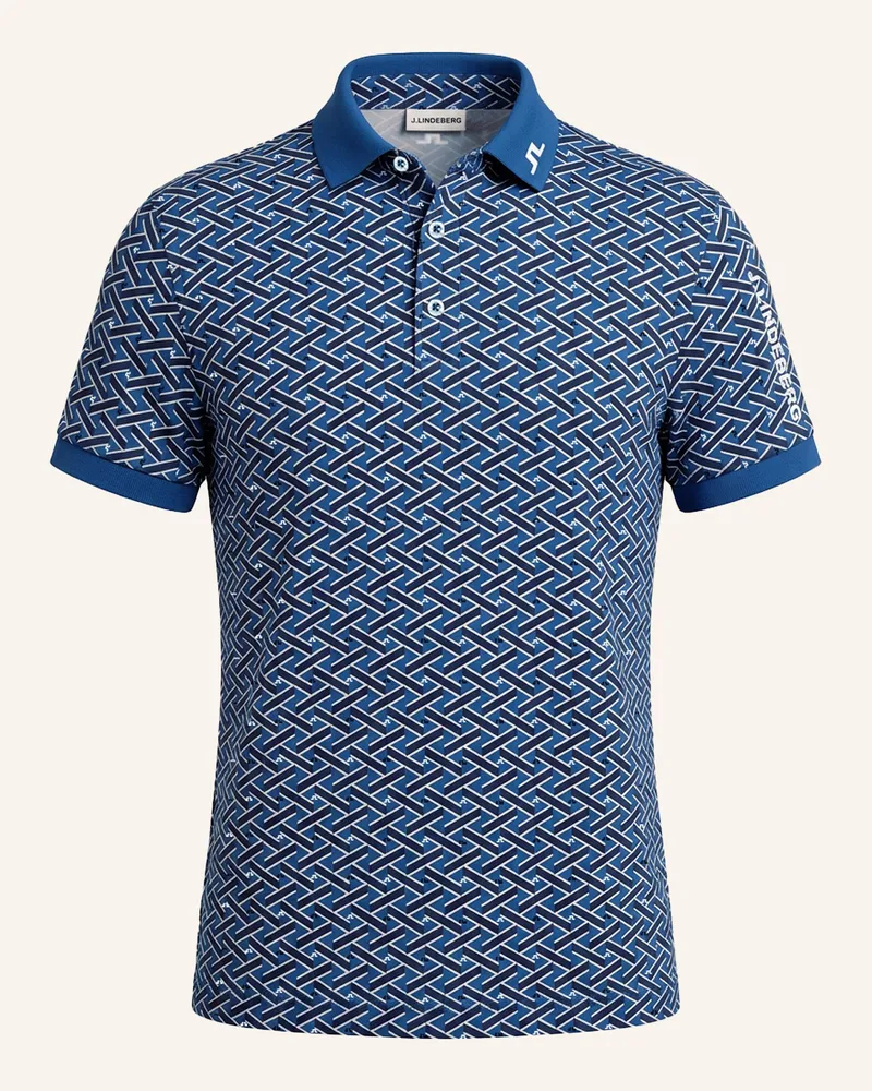 J.Lindeberg Funktions-Poloshirt blau Blau