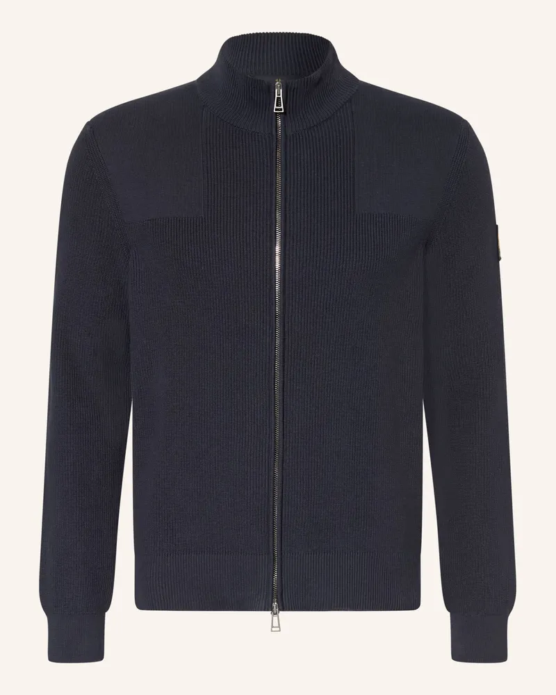 Belstaff Strickjacke Commander blau Dunkelblau