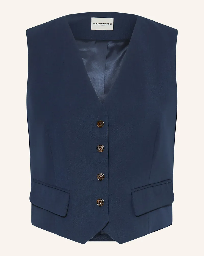 Claudie Pierlot Blazerweste blau Dunkelblau