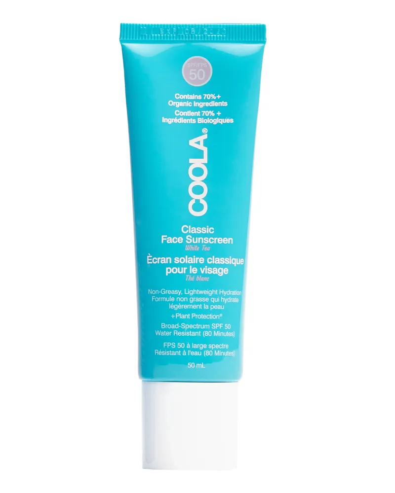 Coola CLASSIC FACE LOTION WHITE TEA SPF 50 