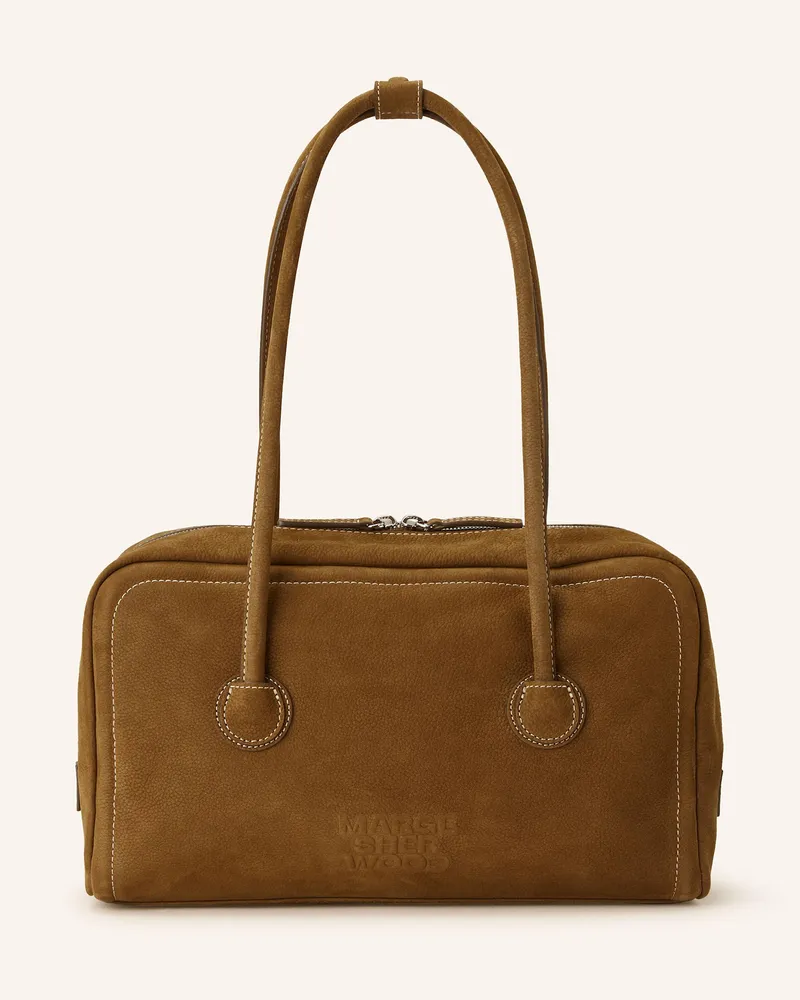 Marge Sherwood Schultertasche SOFT BOSTON Cognac