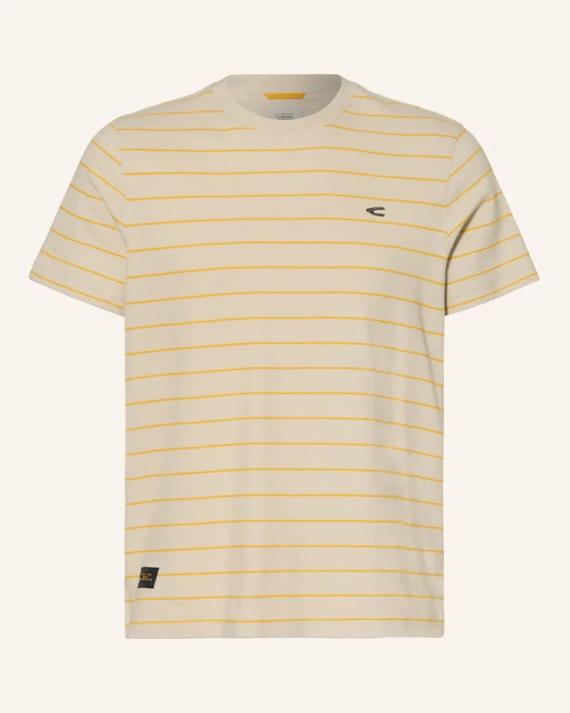 Camel Active T-Shirt gelb Grau