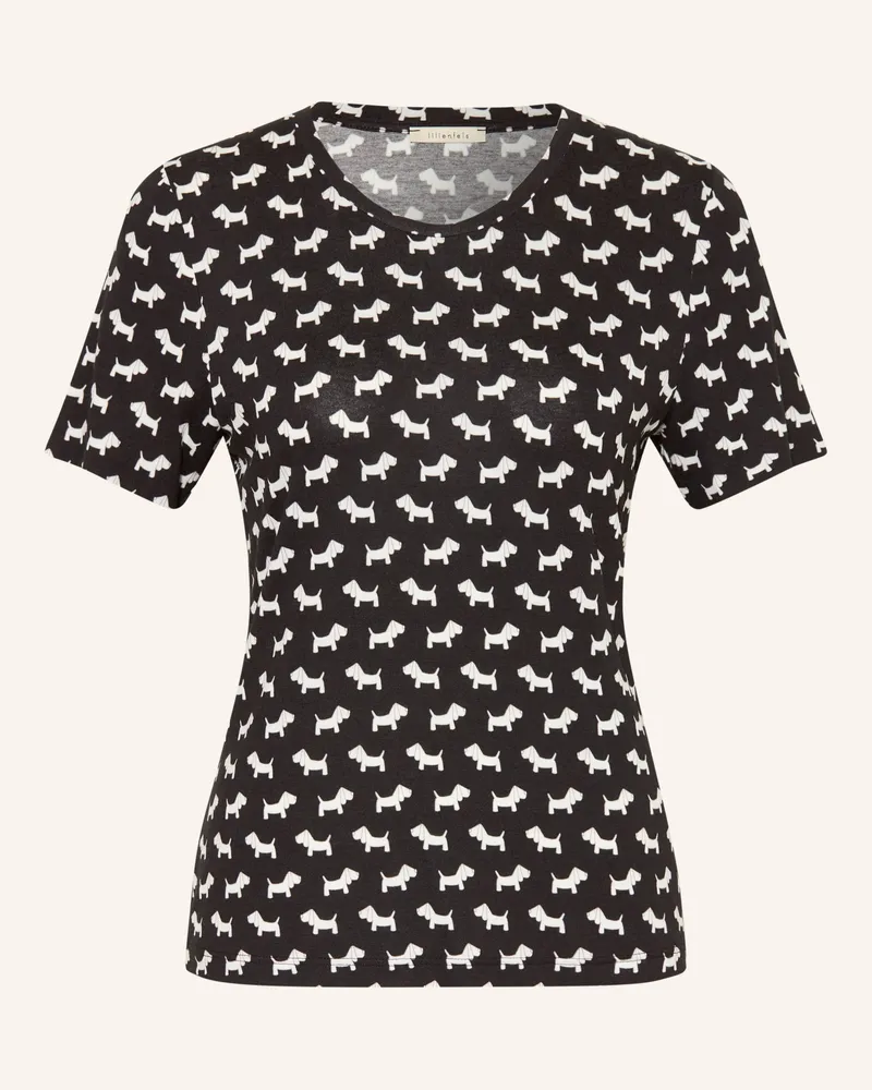 lilienfels T-Shirt schwarz Schwarz