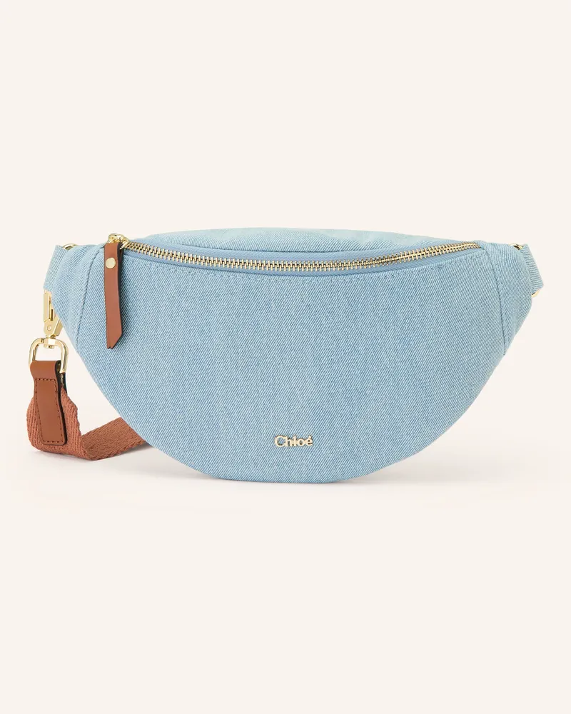 Chloé Gürteltasche blau Z10