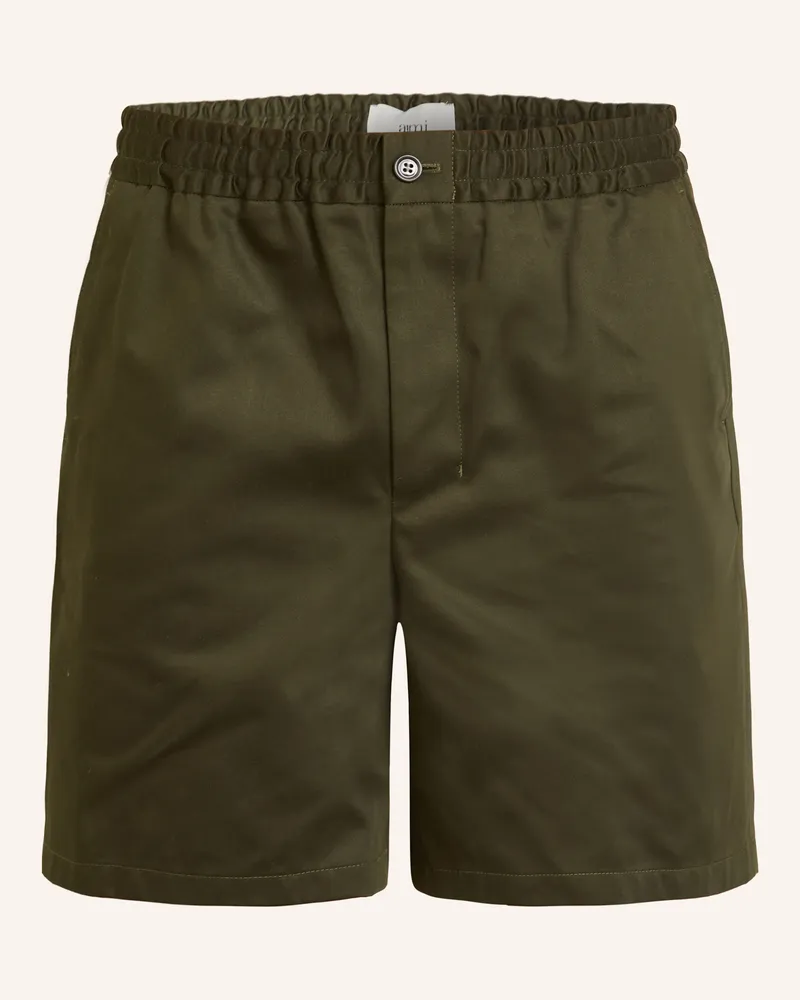 AMI Paris Shorts Dunkelgrün