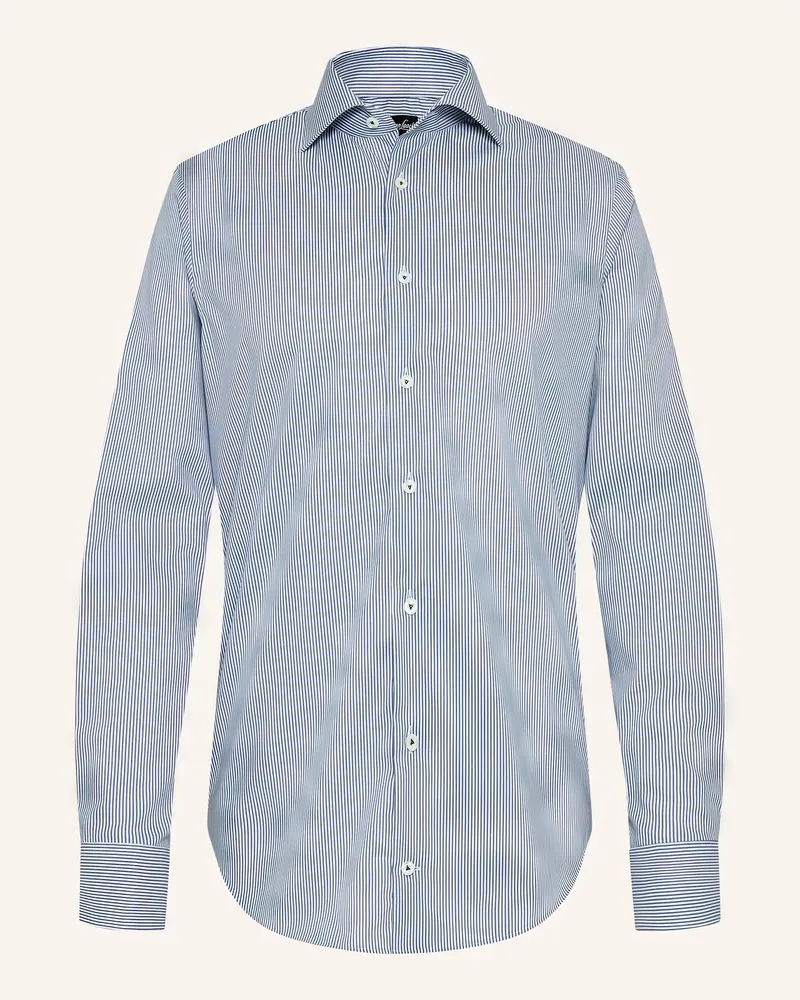 van Laack Hemd Slim Fit blau Dunkelblau
