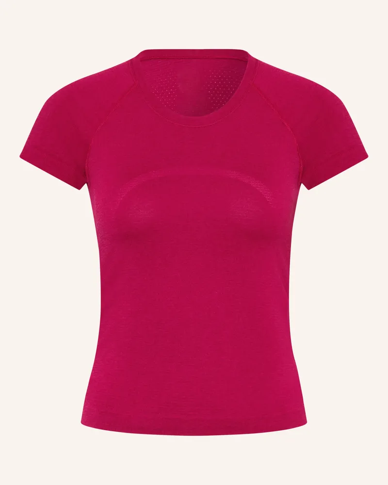 LULULEMON Laufshirt Swiftly Tech 2.0 rot Fuchsia