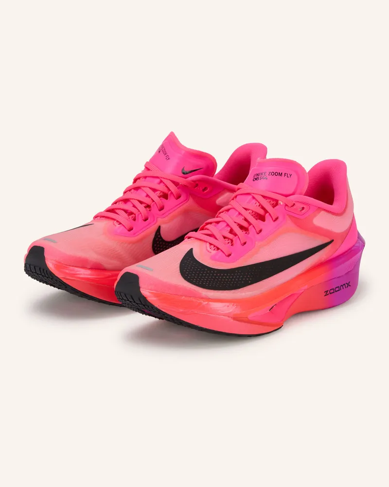 Nike Laufschuhe Zoom Fly 6 pink Neonpink