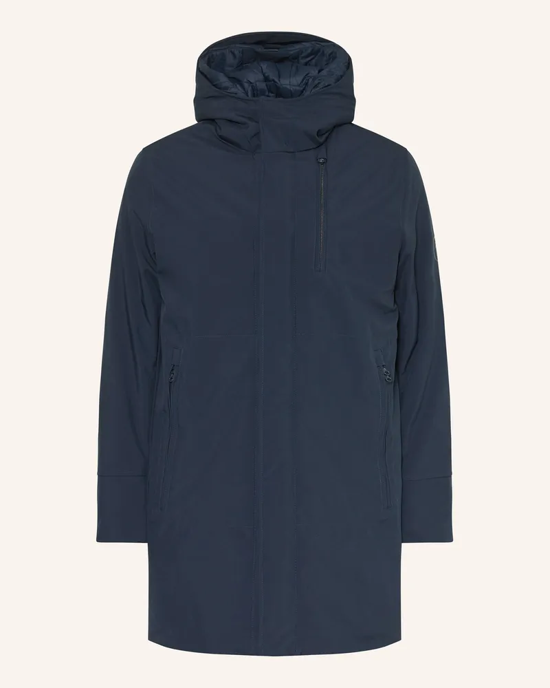 Knowledge Cotton Apparel Softshell-Jacke CLIMATE SHELL Blau