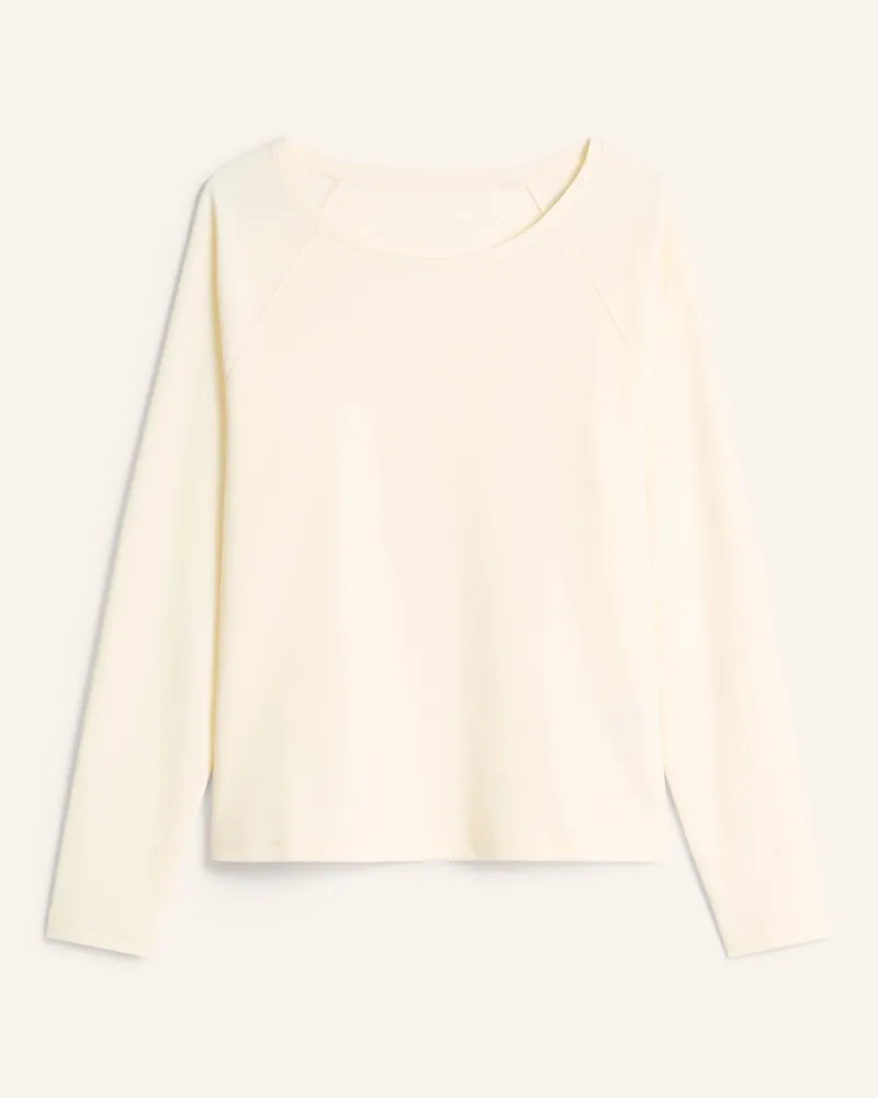 Marc O'Polo Longsleeve weiss Ecru