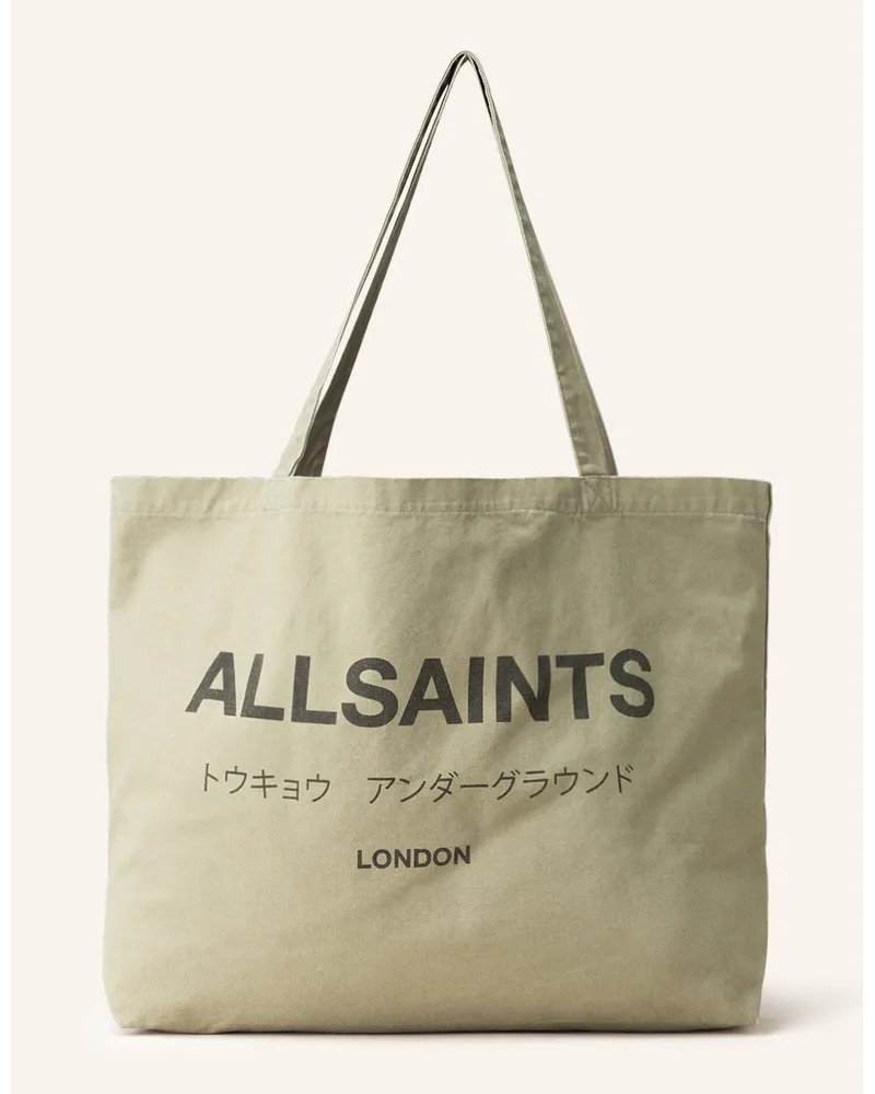 AllSaints Shopper UNDERGROUND TOTE Gruen