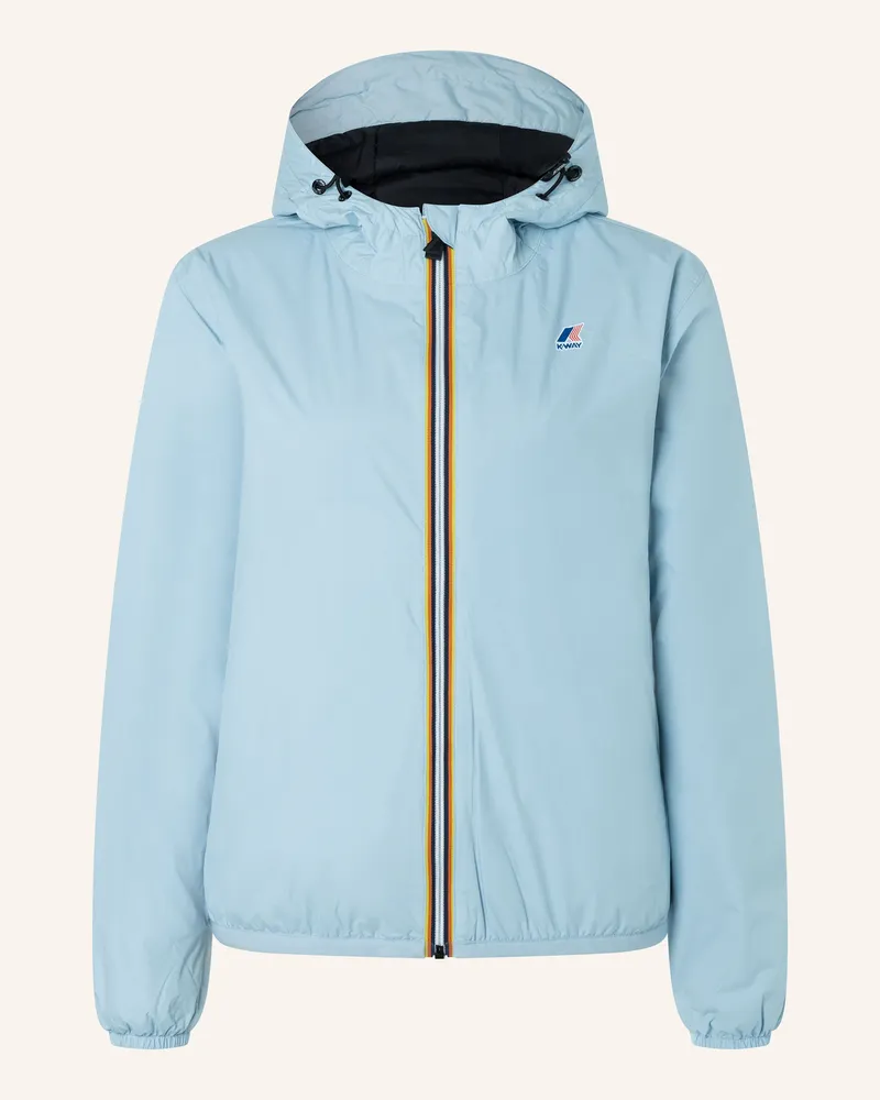 K-Way Funktionsjacke Le Vrai 4.0 Claudette Warm blau Blau