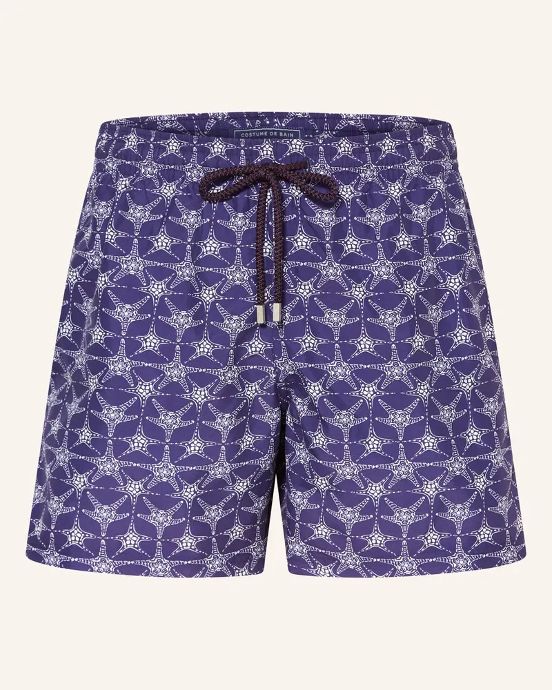 Vilebrequin Badeshorts MOOREA Blau