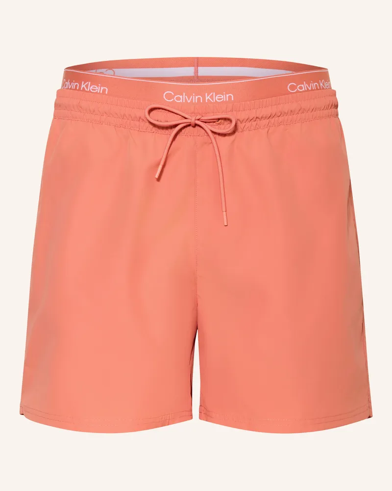 Calvin Klein Badeshorts Lachs