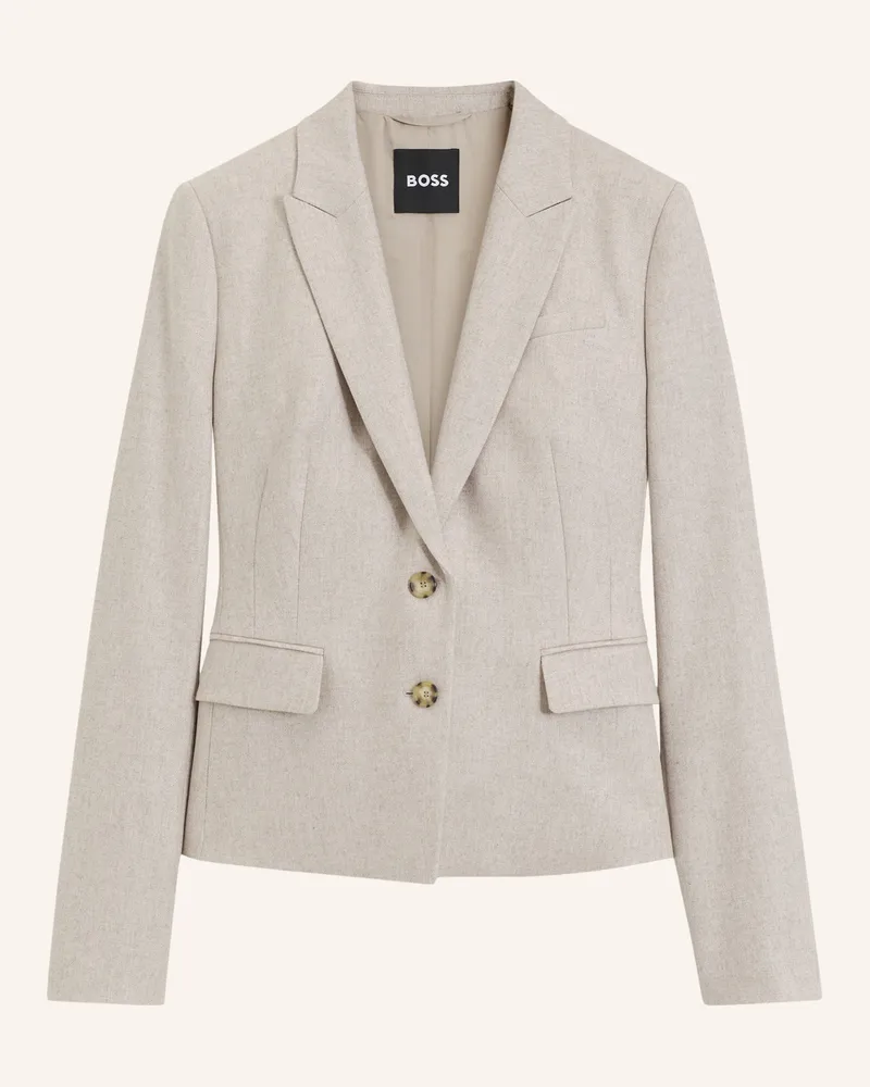 HUGO BOSS Blazer jia18 Slim Fit beige Beige