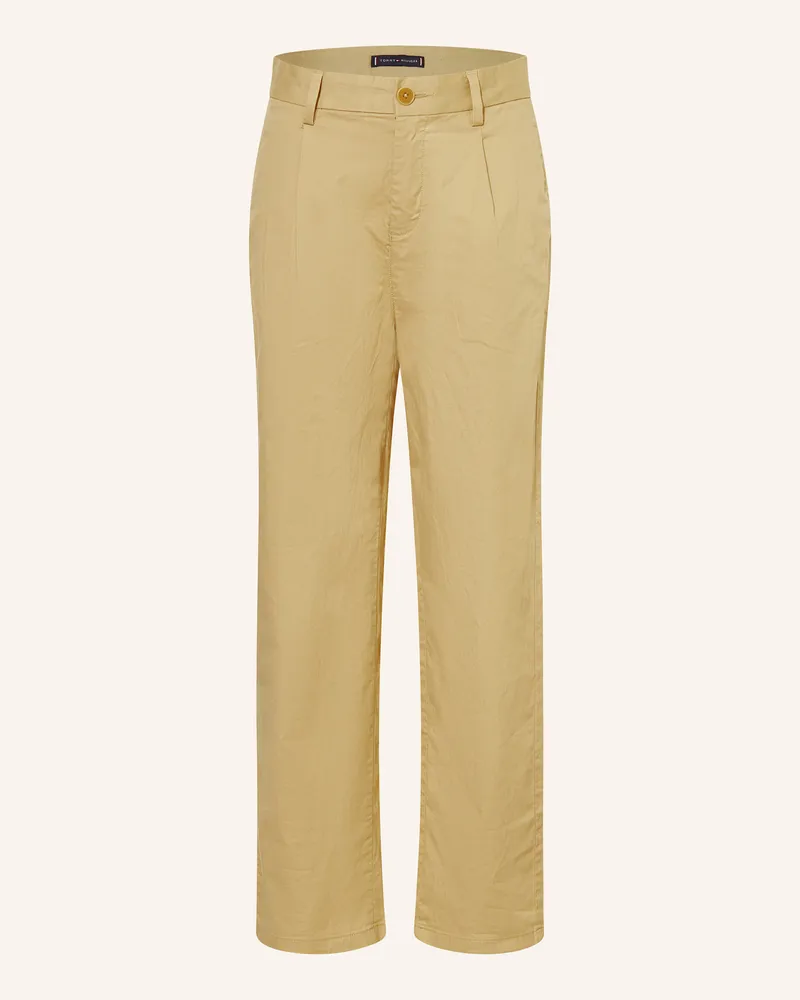 Tommy Hilfiger Chino Straight Fit braun Camel