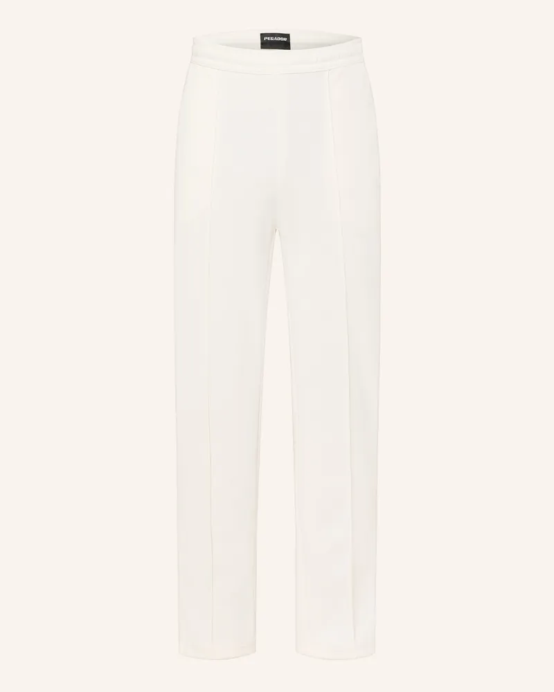 PEGADOR Track Pants Motus weiss Creme