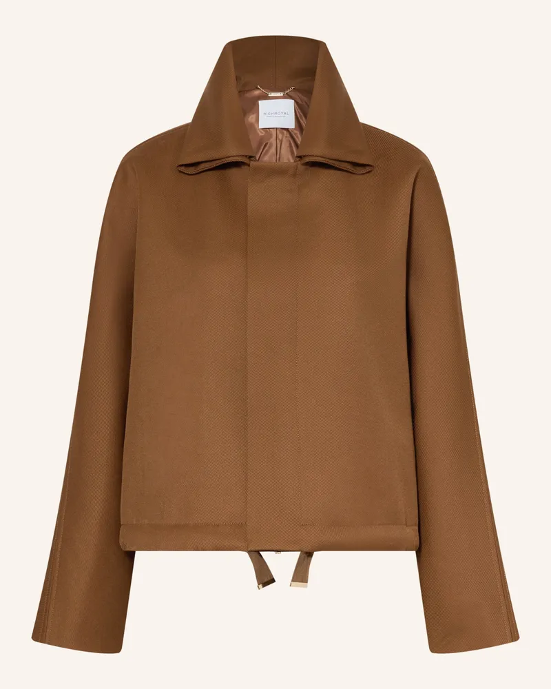 Rich&Royal Oversized-Blouson braun Braun