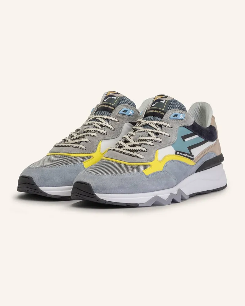 Floris van Bommel Sneaker DE ZAGER 02 - HELLBLAU