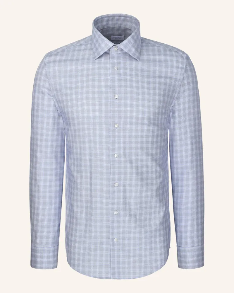 Seidensticker Business Hemd Shaped Fit blau Blau