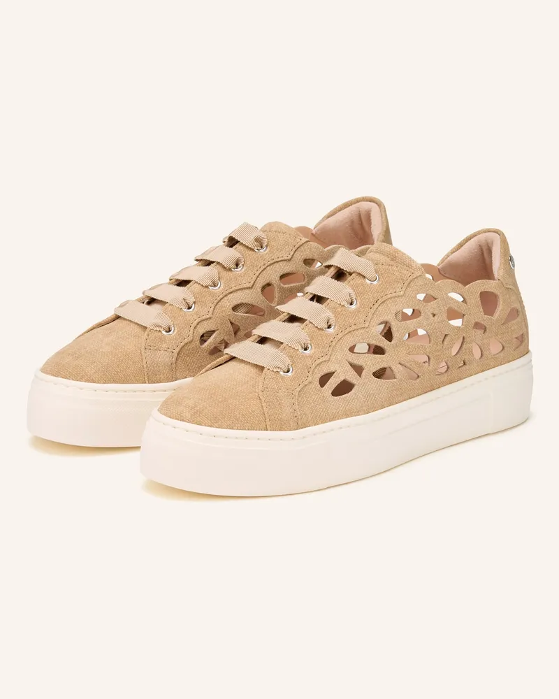 Attilio Giusti Leombruni Plateau-Sneaker Mandi beige Beige