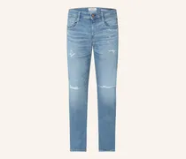 Destroyed Jeans Anbass Slim Fit blau