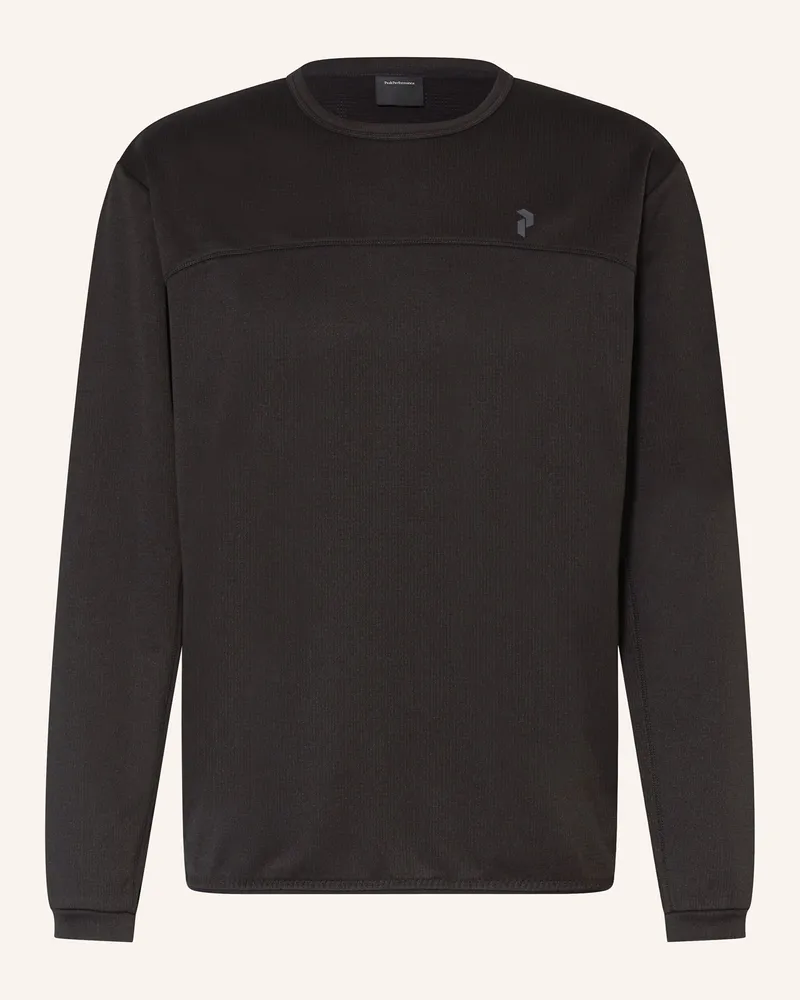 Peak Performance Midlayer TRAIL POLARTEC Schwarz