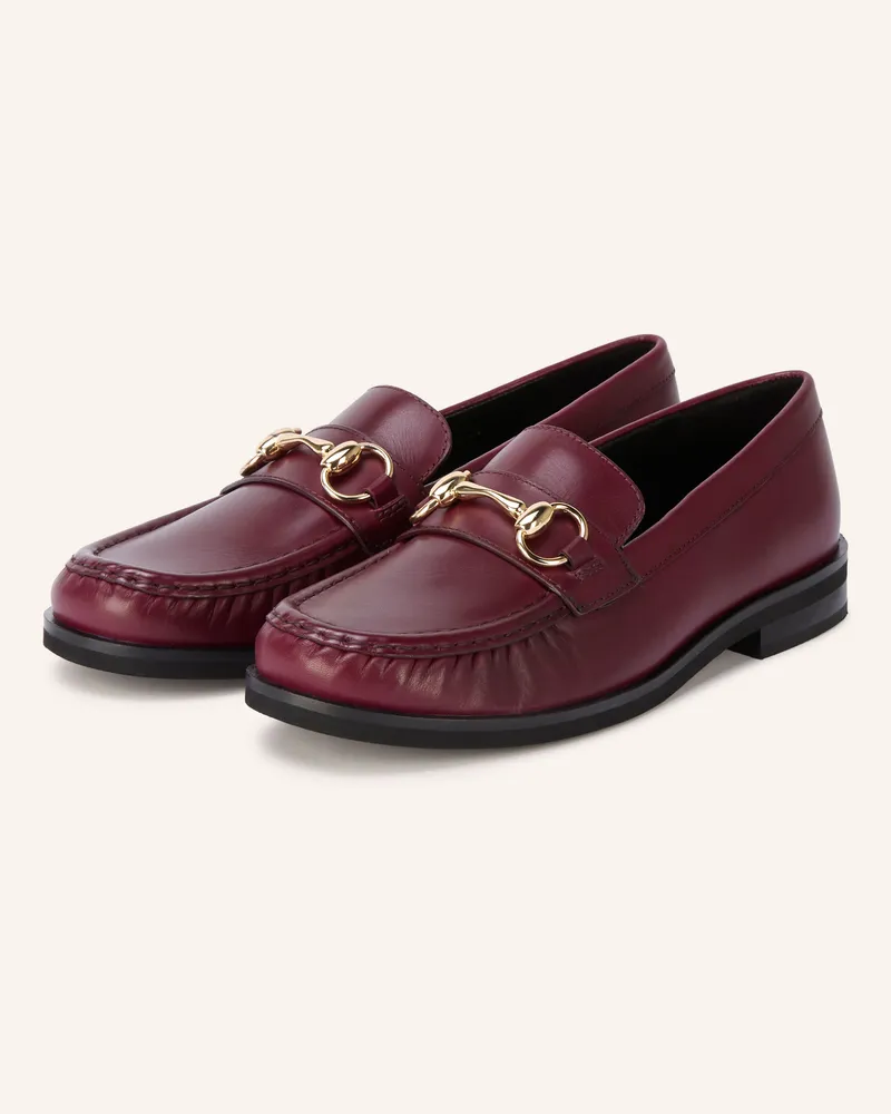 Högl Penny-Loafer rot Dunkelrot