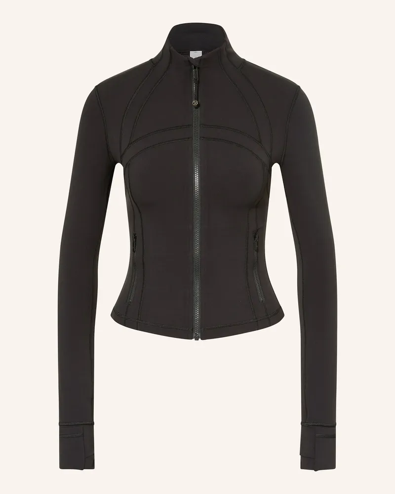 LULULEMON Trainingsjacke Define Cropped schwarz Schwarz